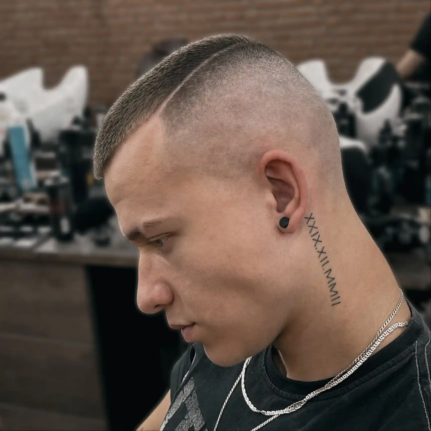 Fryzura Fade Cut w Gentlemen Barber Shop